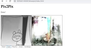 pix2pix Implementation