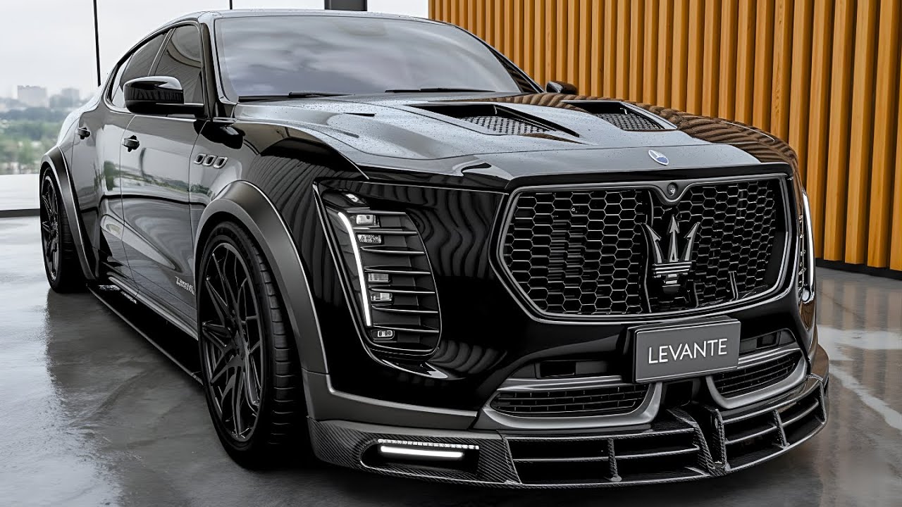 Maserati Levante GT 2026 года — самый мощный в мире внедорожник класса люкс!