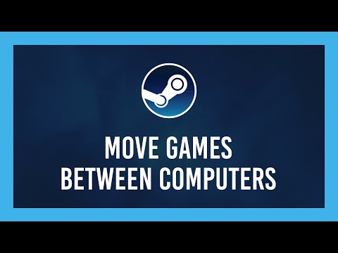 Fastest way to move Steam games from one PC to another