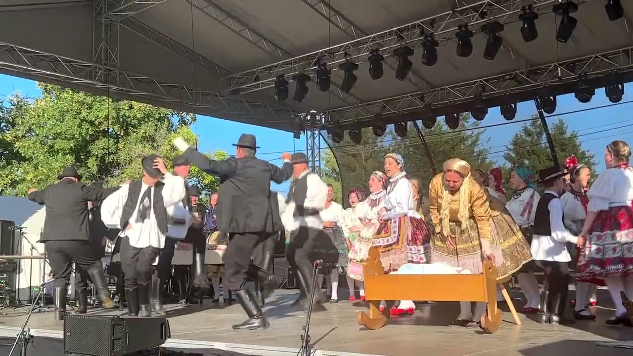 Sárközi Lakodalom 2025  12#. Őcsényi Hagyományőrző Egyesület - Keresztelő.