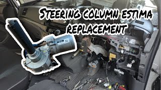 : Estima ACR50 steering column replacement