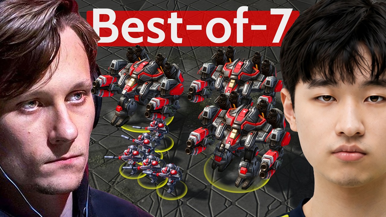 Serral vs Maru, and Serral is the one cheesing.