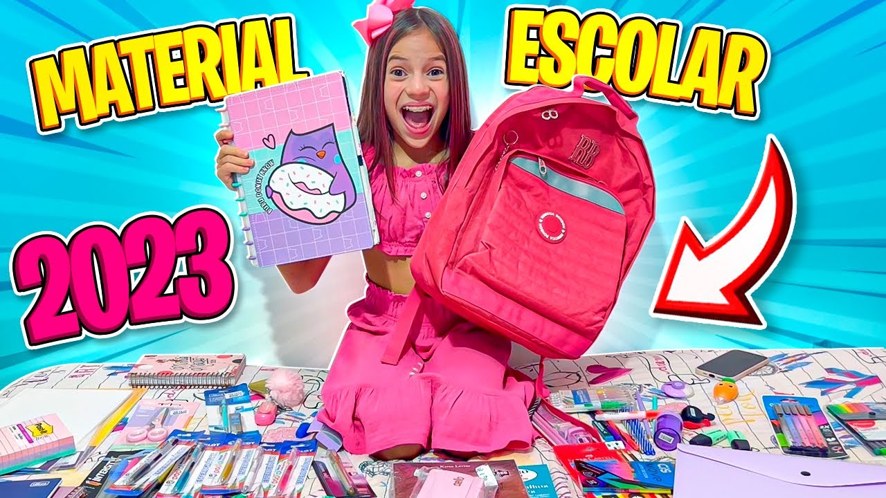 MEU MATERIAL ESCOLAR 2023 JÉSSICA E FAMILIA
