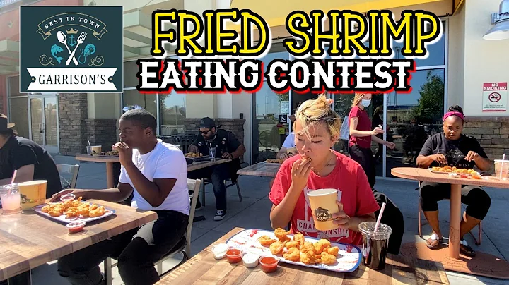 FRIED SHRIMP EATING CONTEST in BAKERSFIELD, CA!!! ...
