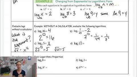 4.2 Logarithms
