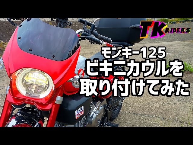 Amazon | ワールドウォーク モンキー125用ビキニカウル パール
