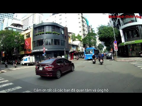Đường 2 Bà Trưng - Đường HAI BÀ TRƯNG Quận 1 từ công trường Mê Linh đến cầu Kiệu như thế nào #52dulich bụi Sài Gòn