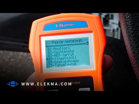 Video: Mistä voin vuokrata obd2-skannerin?