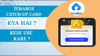 टेराबॉक्स कैच-अप कार्ड क्या है? | कैसे इस्तेमाल करें | टेराबॉक्स कैच-अप कार्ड क्या है? screenshot 3