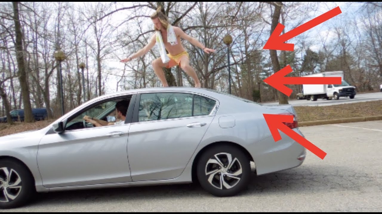 Car surfing
