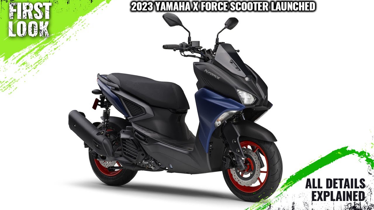 2023 Yamaha X Force Scooter Launched - India Soon - Explained All 