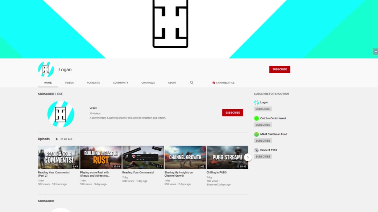 Logan | Youtube Bot is back! - YouTube