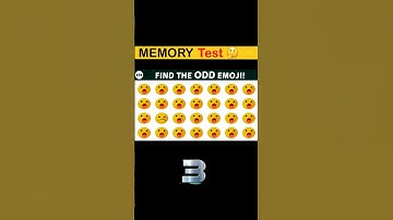 Memory test 🤯 #14 #iqtest #shorts #viral