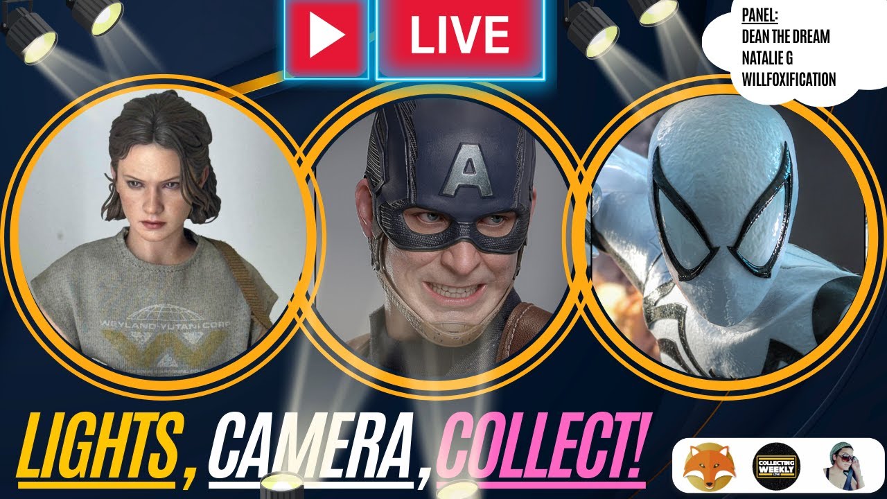 Hot Toys TOKYO COMIC CON | Anti-Venom, Captain America Stealth 2.0, Terminator, Alien, Squid Game