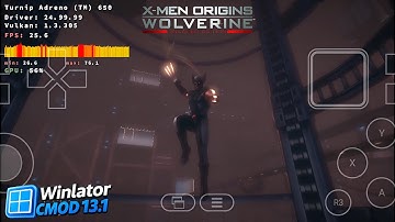 "I Played X-MEN ORIGINS: WOLVERINE on My Phone! Winlator Cmod 13.1 Crash FIXED!"