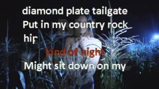 Luke Bryan - My Kind Of Night (Karaoke Video)