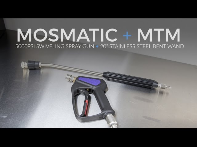 MTM Foam Cannon And How To Set Up A Pressure Washer Gun 