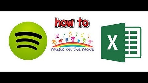 How to Export Spotify Music to Excel