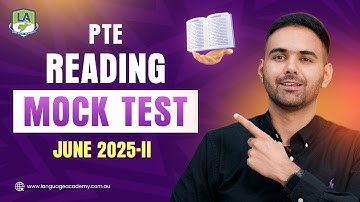 PTE Reading Mock Test | Answers and Timer | Real Exam Questions June 2025-II | Language academy
