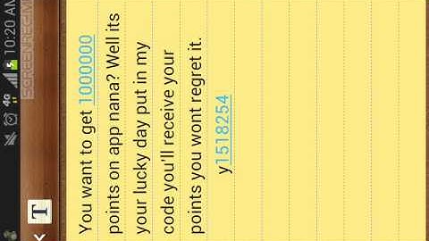 App nana 1000000 point code