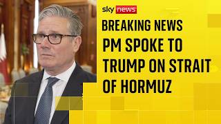 PM spoke to Trump on plan for Strait of Hormuz のサムネイル
