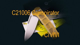 21006-5 Conspirator Ultem от CIVIVI #4k #knife #Ultem