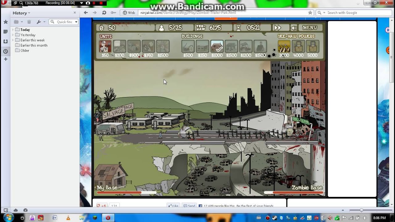 zombie trailer park gameplay part 1 YouTube