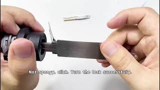 Tank with Lishi HU162T 8 cuts detailed tutorial for Volkswagen (pick & decode & milling a new key) Tank with Lishi HU162T 8 cuts detailed tutorial for Volkswagen (pick & decode & milling a new key)