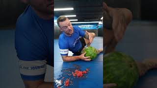 Testing Bjj Submissions On Watermelons