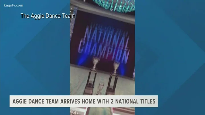 The Aggie Dance Team brought home two national tit...