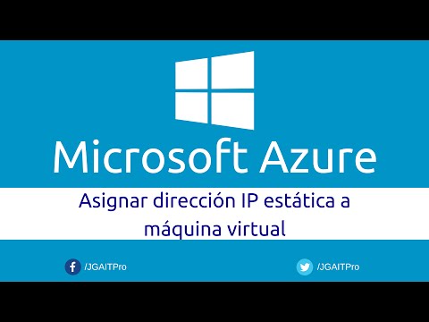 Video: ¿Cómo asigno una dirección IP a Azure?