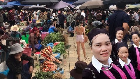 Mộc Mạc Chợ Phiên Vùng Cao Bán Toàn Đồ Ngon Vật Lạ | người vùng cao tv,