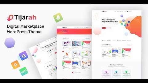 2. Demo Import - Tijarah Digital Marketplace WooCommerce Theme