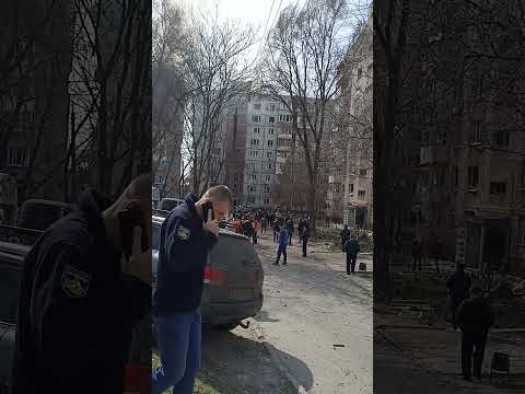 22 марта 2023 г.Прилёт по Запорожью.