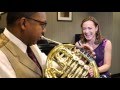 Wynton marsalis takes the sarahs music horn challenge