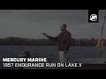 Mercury marine 1957 endurance run on lake x