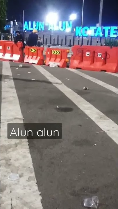 Alun alun tegal kota bergemburuh,rame
