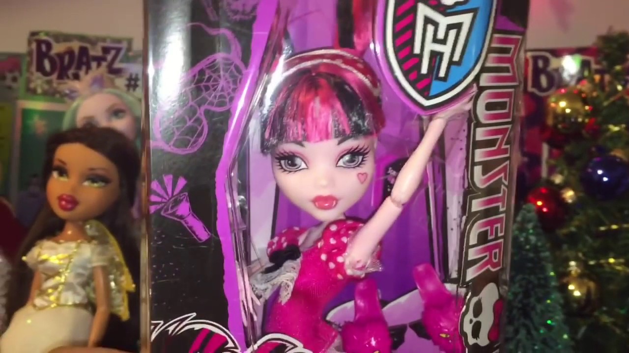 Monster High Dead Tired Draculaura Doll Review - YouTube