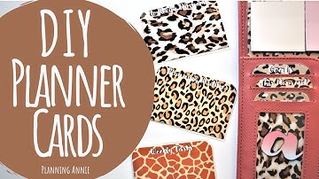 DIY Planner Task Cards