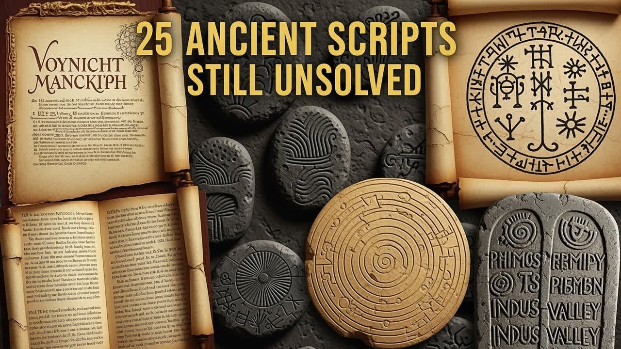 Understanding 25 Ancient Inscriptions That No One Can Translate ...