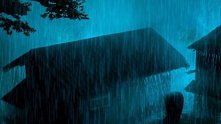 Download lagu Fall Asleep Faster in 3 Minutes ⛈️ Heavy Rain on Tin Roof & Roaring Thunder Sounds Through the Night