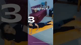 Inner thigh workout|Easy Workout|homeworkout| thigh fat loss| weight loss| details in description