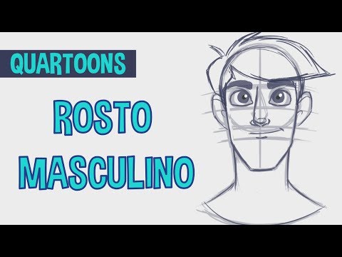 Vídeo: Como Desenhar Um Homem Cartoon
