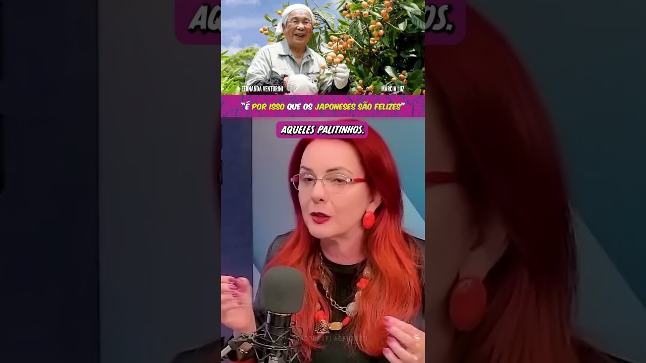 MÁRCIA LUZ: "PRECISAMOS VIVER NO MOMENTO PRESENTE CONSCIENTE, POR ISSO JAPONESES SÃO FELIZES"