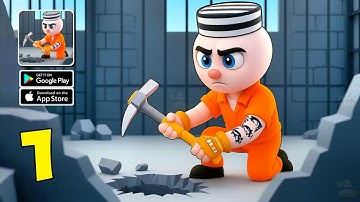 Prison Break: Cage Tycoon Idle - Gameplay Walkthrough Part 1 - Hyper Casual Games! (iOS, Android)