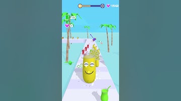 Juice Run 🌈 21 Level Gameplay Walkthrough | Best Android, iOS Games #shorts