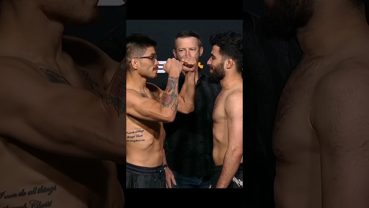 🔥 Джон Кастанеда vs Муин Гафуров - Битва взглядов перед 