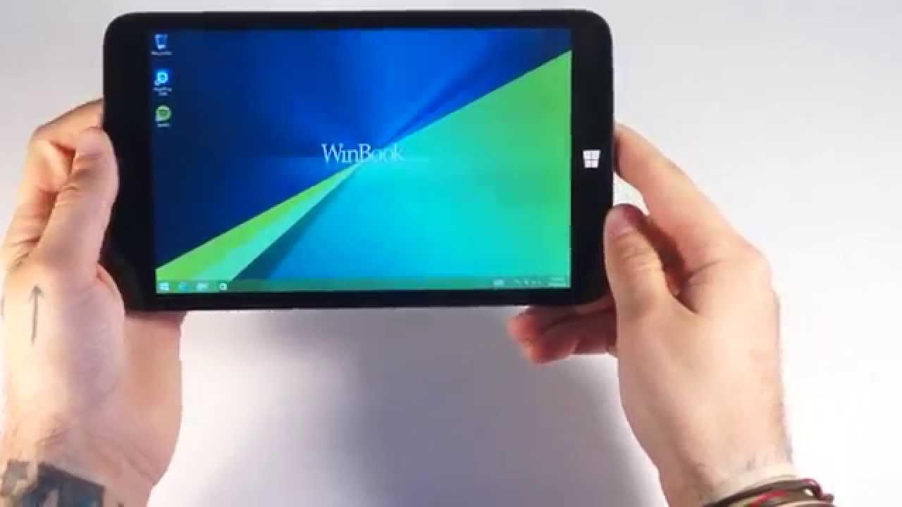 WinBook TW801 8" Windows 8.1 Tablet - Quick Review - YouTube