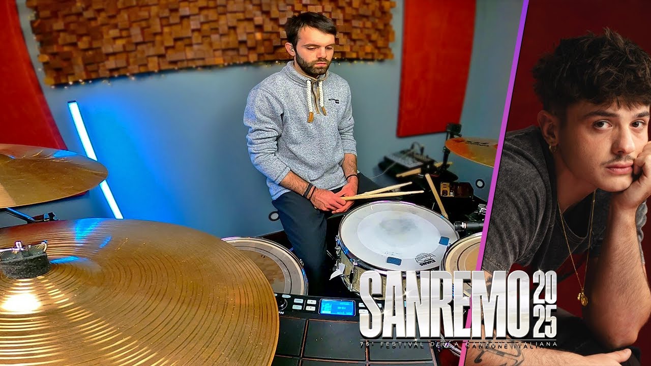 Olly, JVLI - Balorda Nostalgia - Sanremo 2025 - Drum Cover || LB Drum Olly, JVLI - Balorda Nostalgia - Sanremo 2025 - Drum Cover || LB Drum