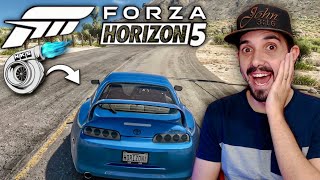 FORZA HORIZON 5 | CUSTOMIZAÇÃO + SOM DOS MOTORES (Supra,ford gt, ferrari e mais...)